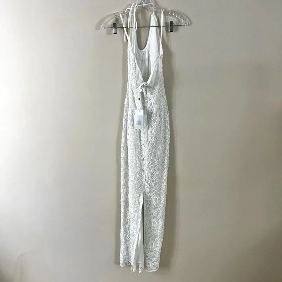 Lovers and Friends Eloise Embellished Maxi Dress in White Medium NEW! W/ tags! - Picture 3 of 7